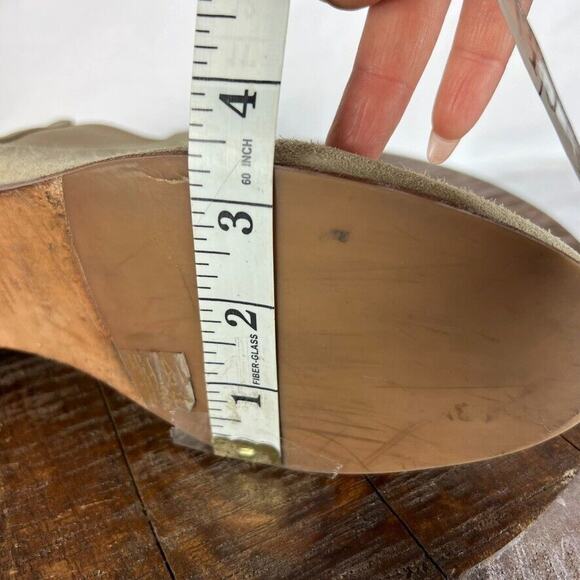 Bobbies Paris Boots Womens 39 Tan Chelsea Suede Ankle Pull on - Picture 10 of 12